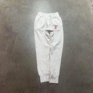 Champion‎ Cornell university men's grey reverse weave jogger sweatpants relax S